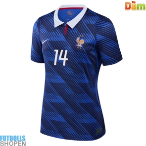 Billiga Frankrike Adrien Rabiot #14 Hemmatröja Dam VM 2026 Kortärmad
